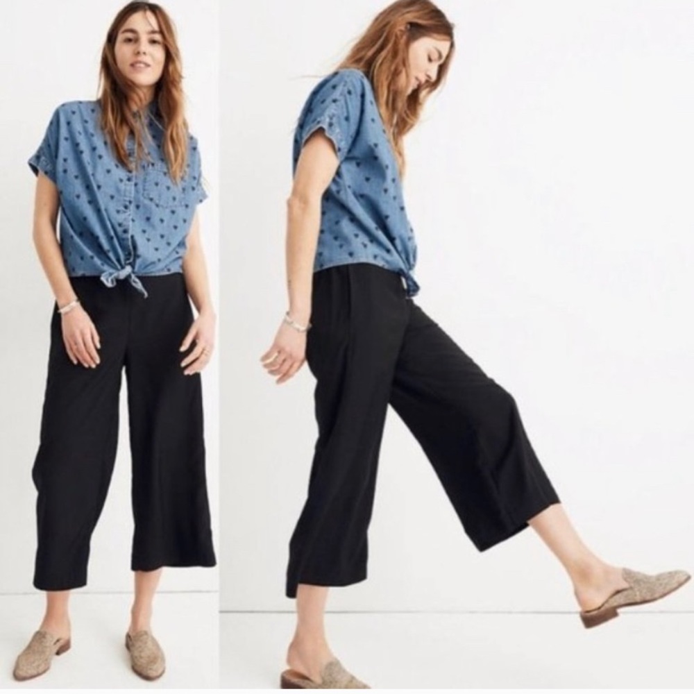 Madewell Huston Pull On Crop Pants